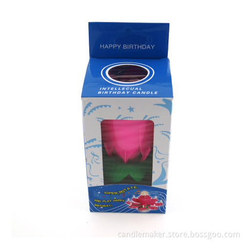 Chrysanthemum Flower Shaped Party Favored Candle
